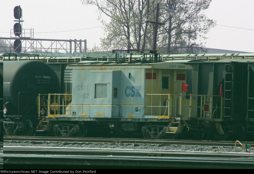 CSX work train Caboose